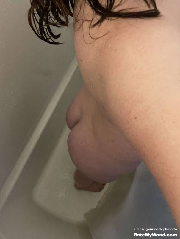 She wants her ass bent over in the shower with a long hard dick - Rate My Wand