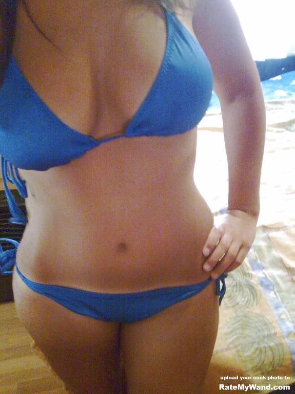 My Blue Bikini Tits...^^ - Rate My Wand