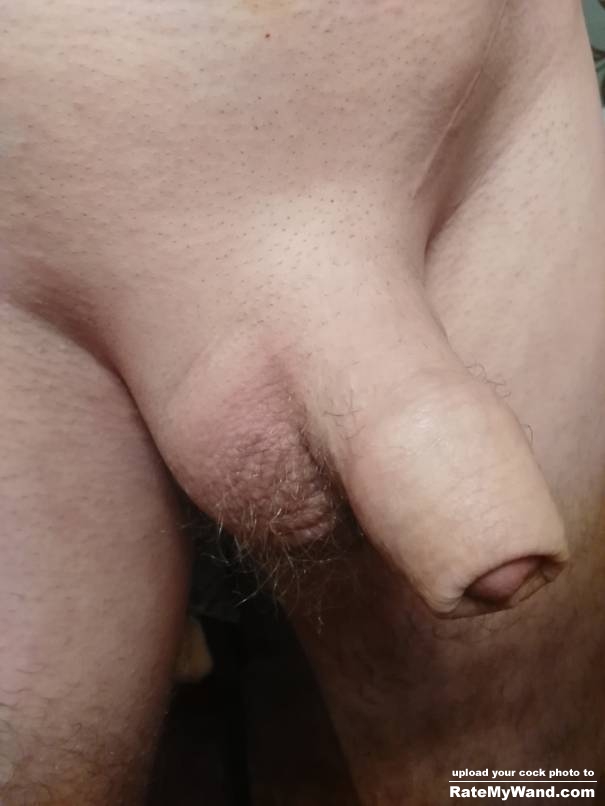 OK shaved and ready to start jerking and cum on my self.. - Rate My Wand