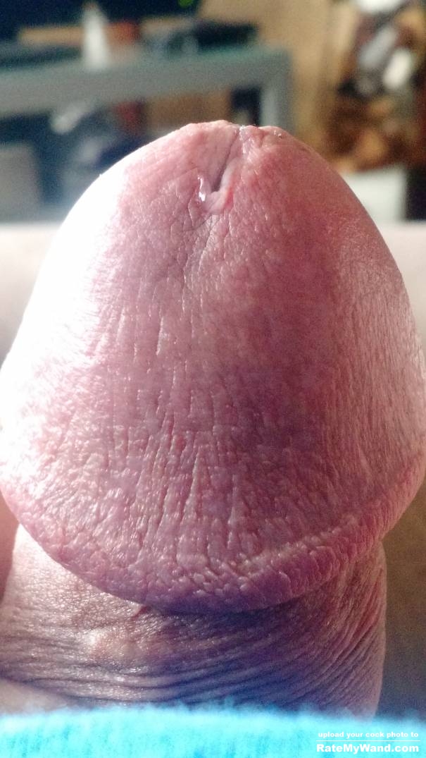 Starting to pre cum I love the taste - Rate My Wand