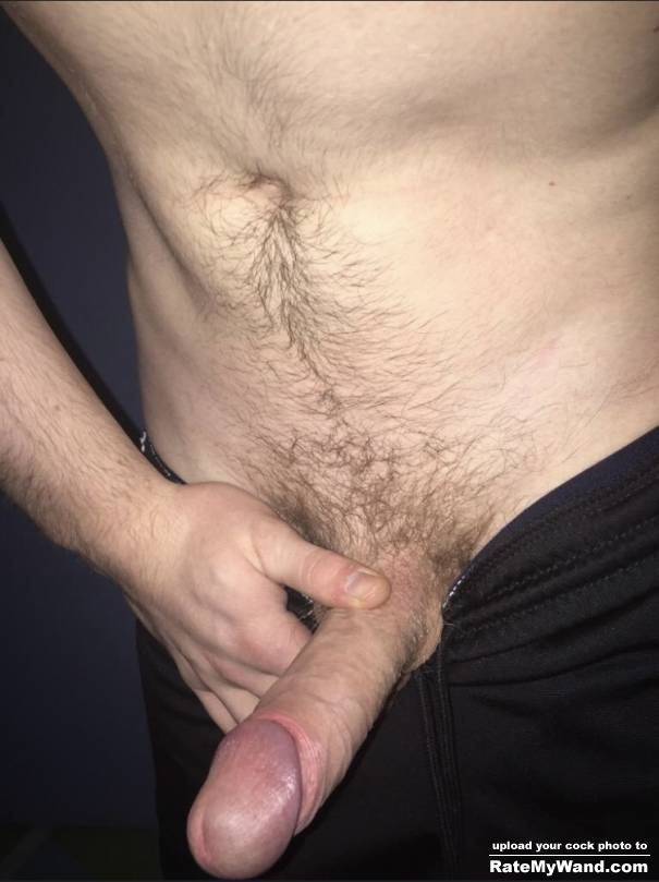 The thought of posting my hard cock turns me on - Rate My Wand