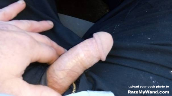 Driving home and just got hard had to stop and jerk off - Rate My Wand