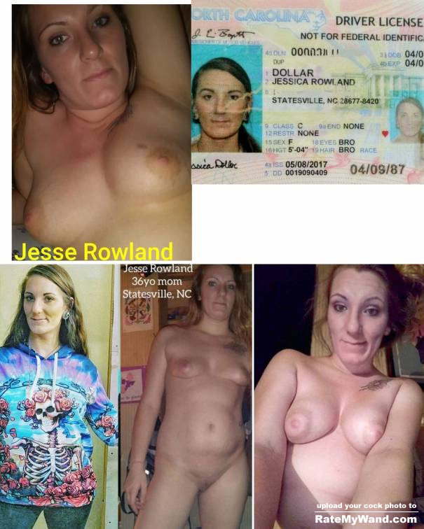 Jesse Rowland is 37yrs old from Statesville North Carolina and unaware I expose her lol - Rate My Wand