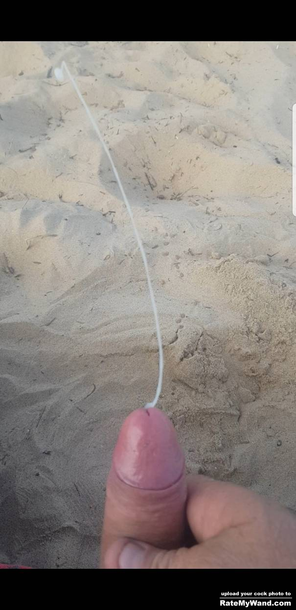 Beach cum - Rate My Wand