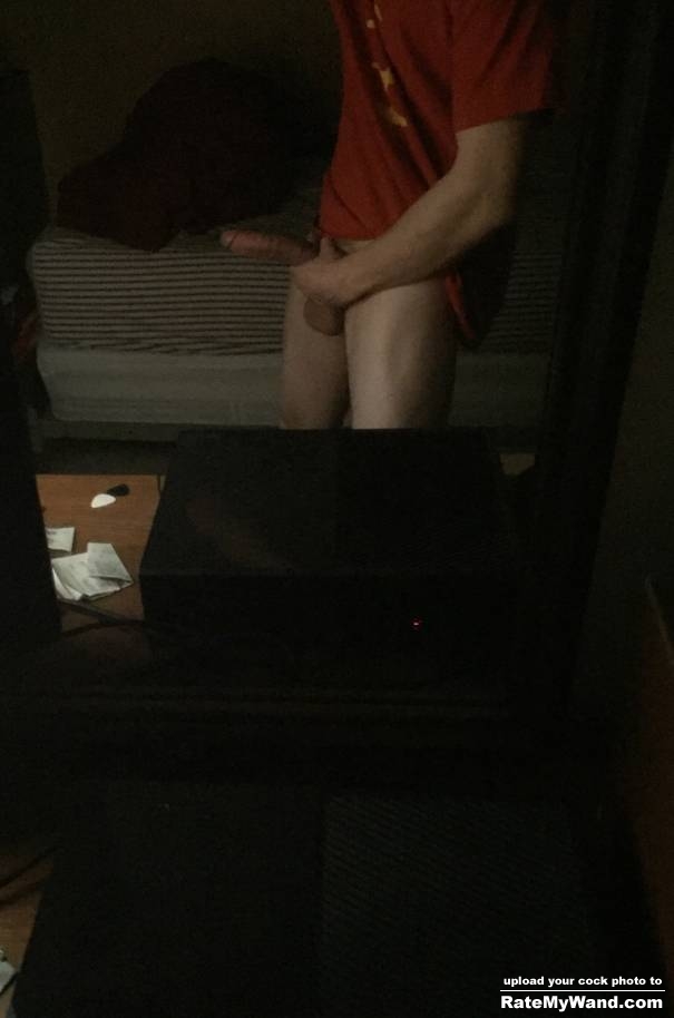 I dont know how or why, but my cock has grown a little in girth and length. It's to the point where its hard to get me all the way up - Rate My Wand