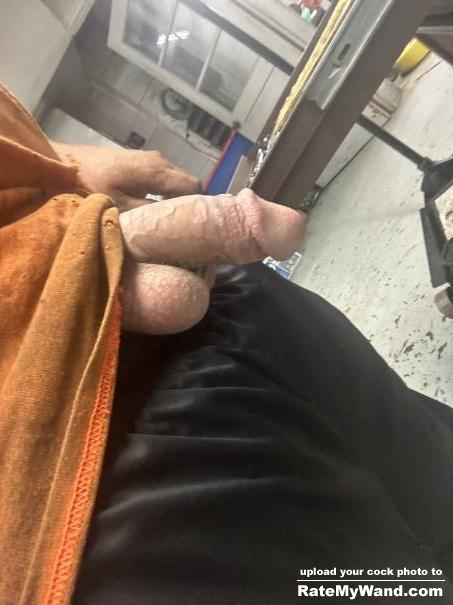 Pulled my cock out at work - Rate My Wand