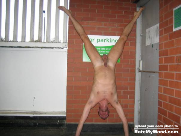 car park handstand - Rate My Wand