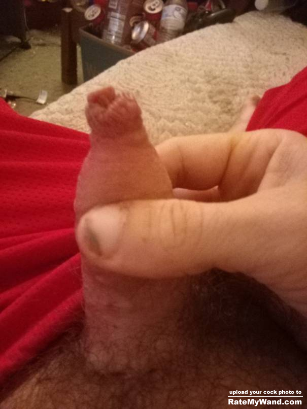 I only need 2 fingers to play with my little penis - Rate My Wand