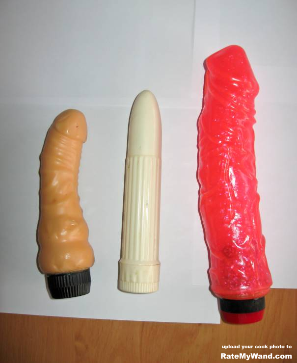 My Toys ...Skin Color 5.5 ...White 6 ...Red 9 Inch ...which one should I use? - Rate My Wand