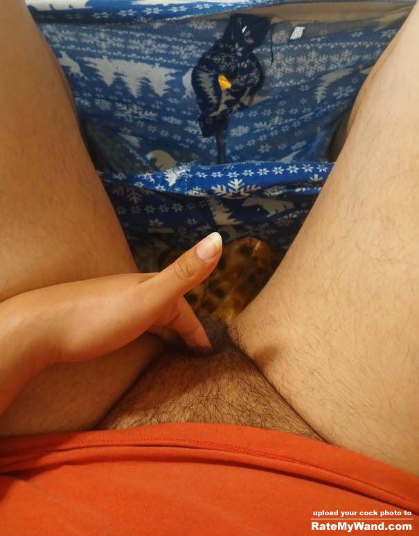 Playing with my sissy clit - Rate My Wand