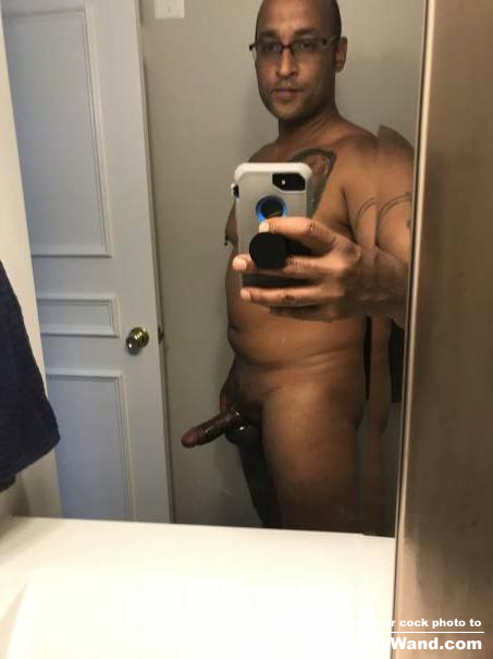 Mirror selfie with cockring - Rate My Wand