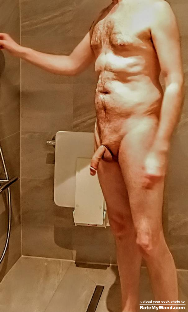 Postie wanted to suck my dick in the shower with my cock ring on... - Rate My Wand