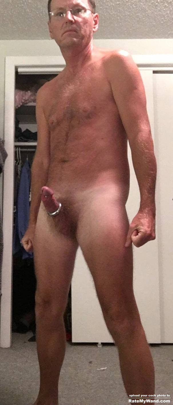 Full frontal hard With cock ring - Rate My Wand