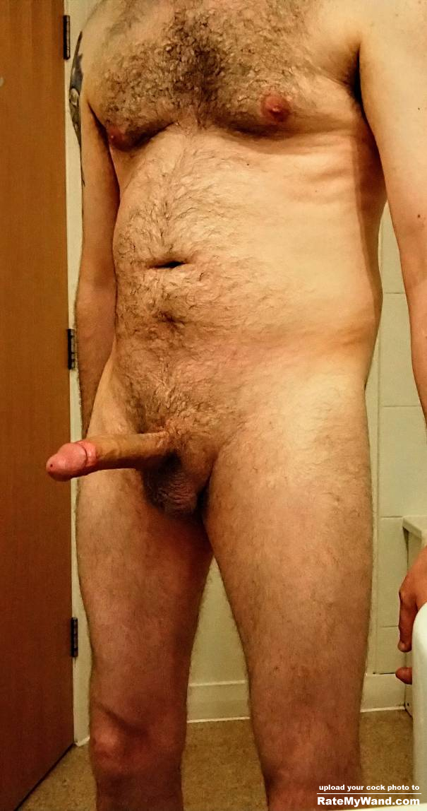 Fat and ready to fuck. Gonna go stretch some hairy arsehole... - Rate My Wand